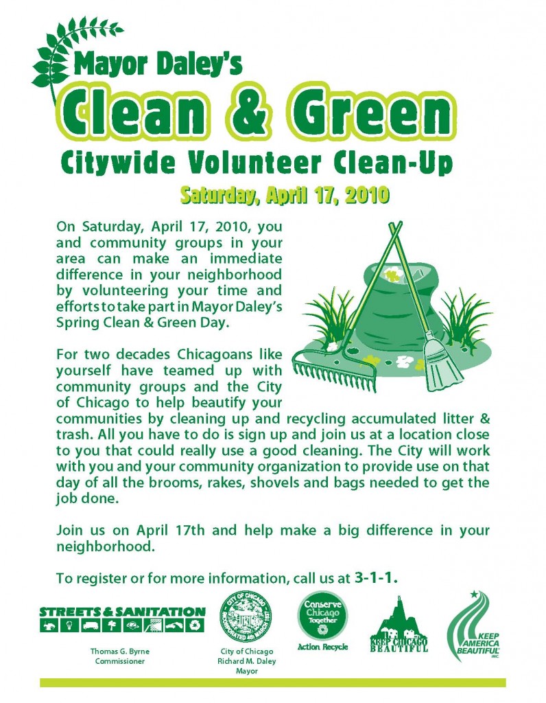 Mayor Daley's Clean & Green Day