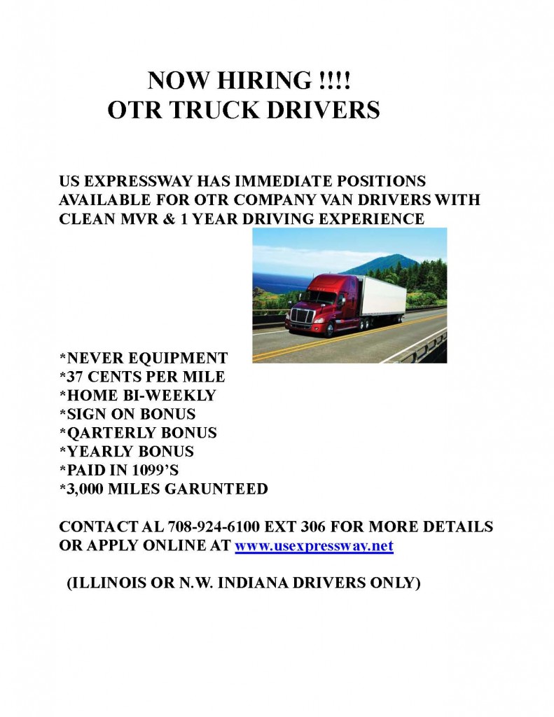 U.S. Expressway Hiring