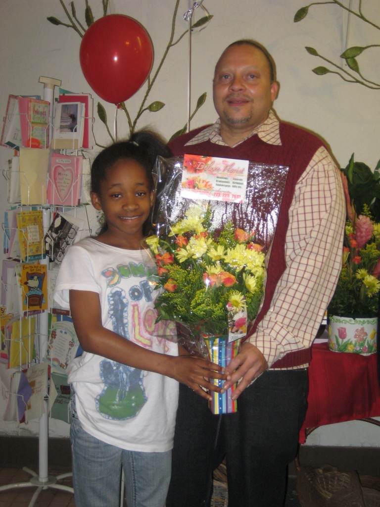 Tamia and Del Pedro from DeLuxe Florists and Gifts