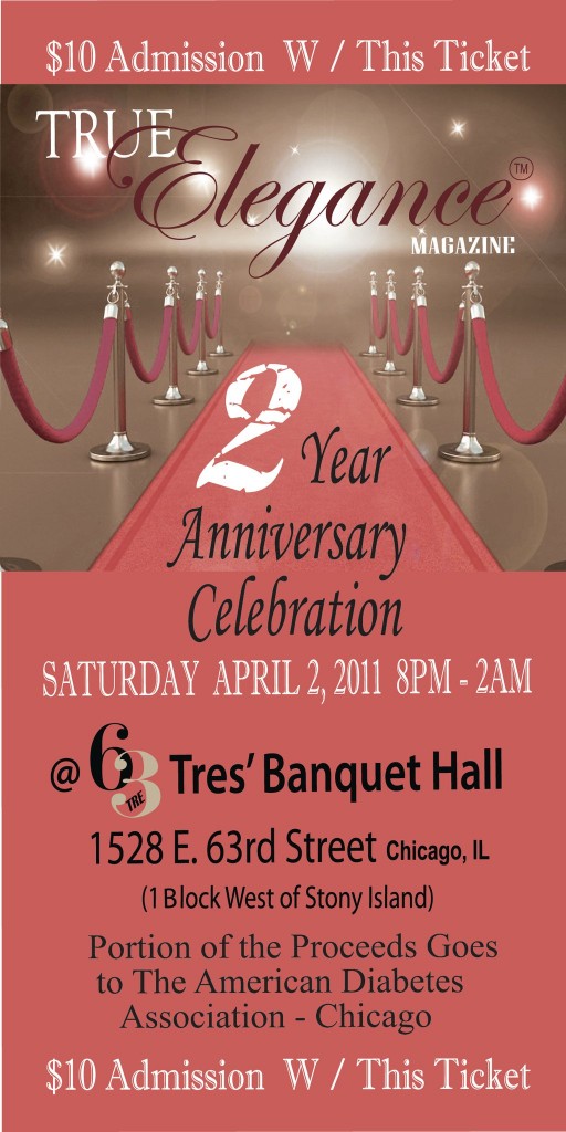 Celebrate True Elegance Magazine's 2-Year Anniversary - April 2, 2011 ...