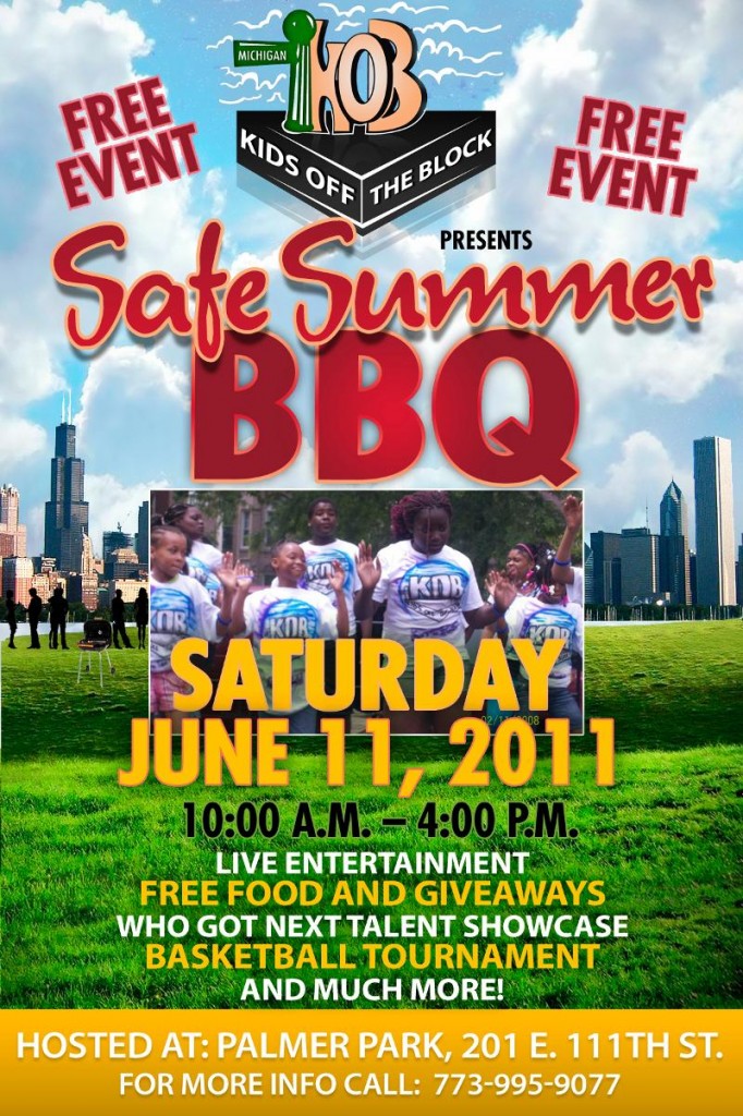 Kids Off The Block Safe Summer BBQ