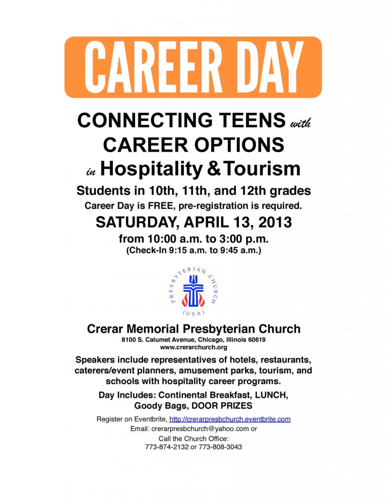 Hospitality & Tourism Career Day