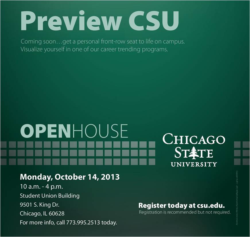 Chicago State University - October 14 2013