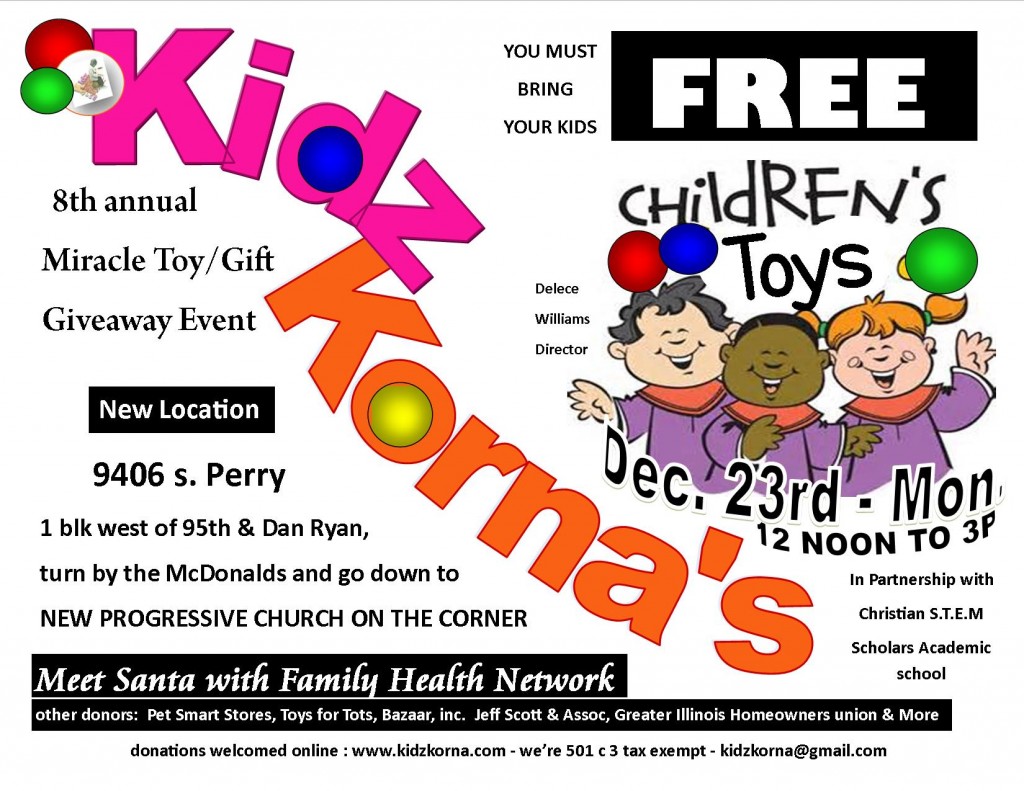 2013 Kidz Korna's Toy Giveaway