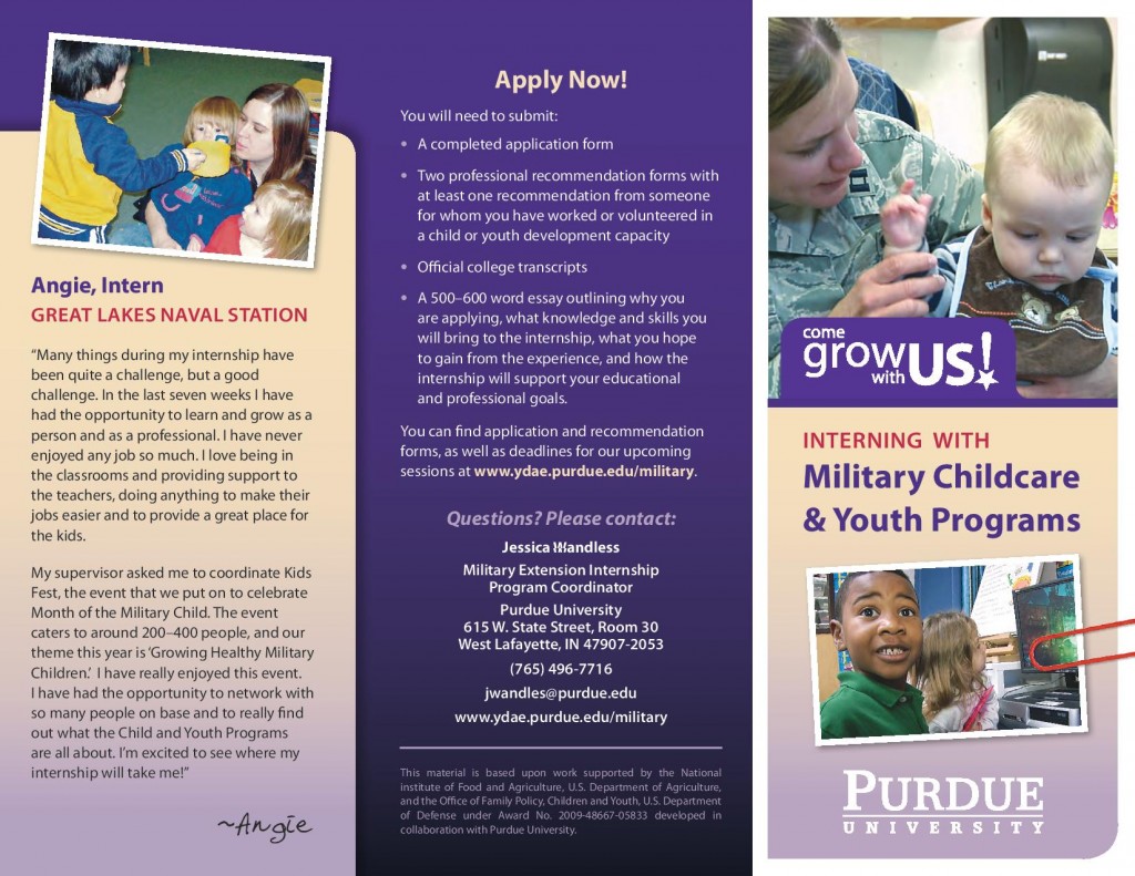 Military Extension Internship Program e-brochure