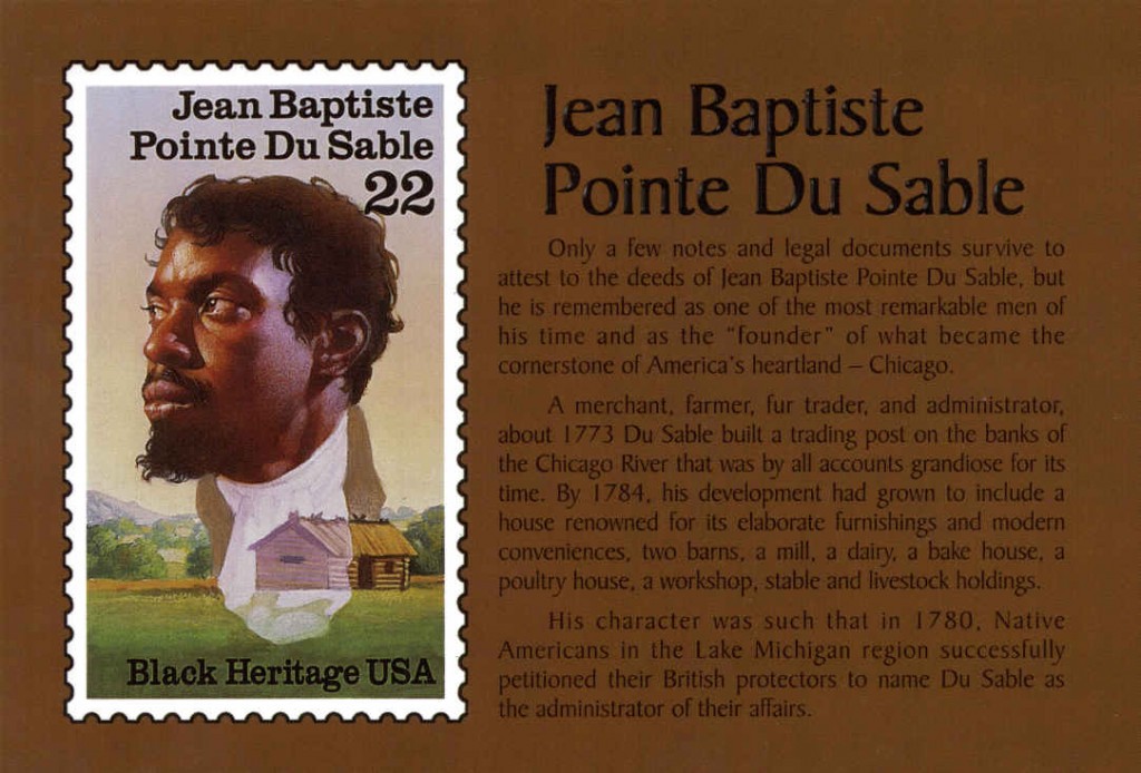 Jean Baptiste DuSable Postage Stamp