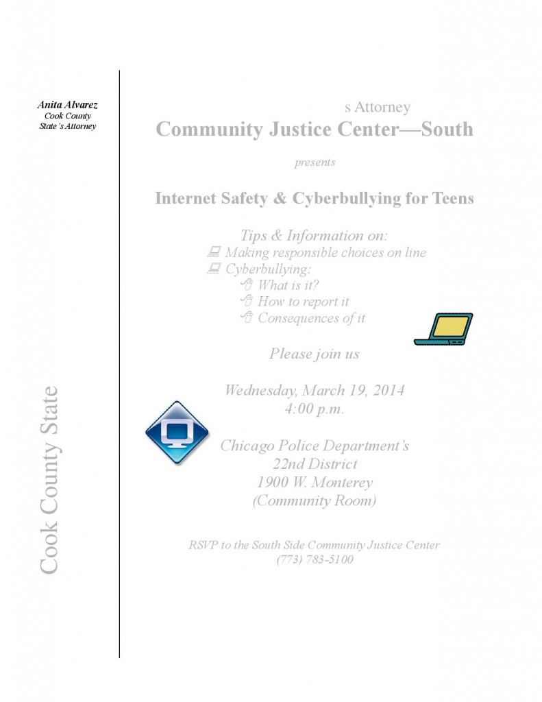 22nd District Internet Safety