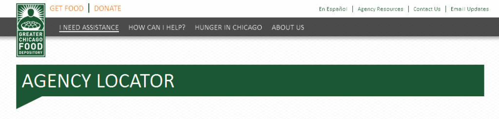 Find a Food Pantry - Chicago Food Depository