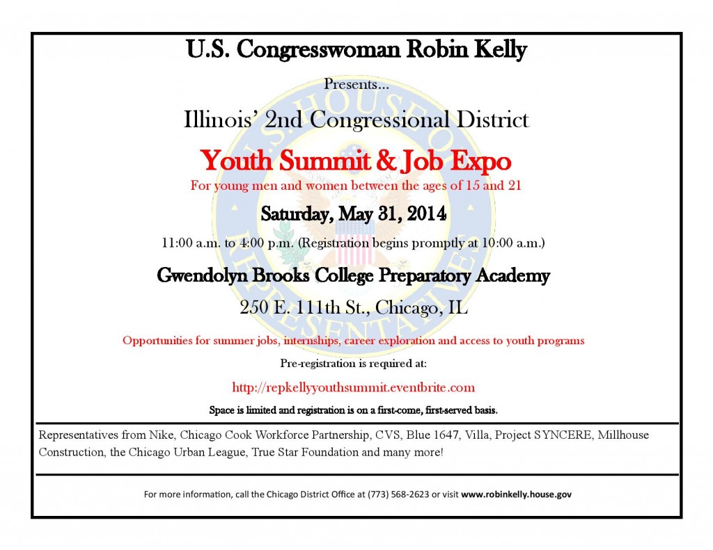 Youth Summit and Job Expo - May 31, 2014